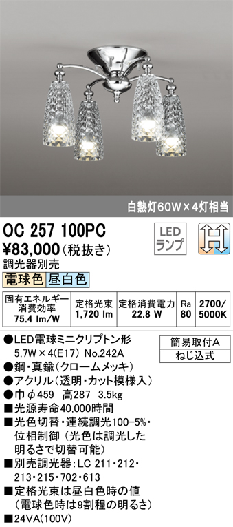 OC257100PC